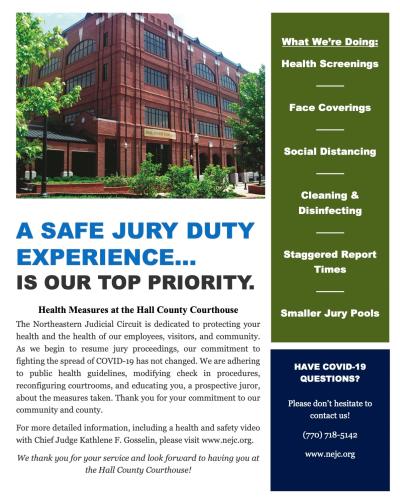 NEJC Safe Jury Duty Experience